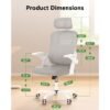achaia office chair - Image 4