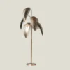 Bahama Brass Stainless Steel Palm Floor Lamp Small - Image 2