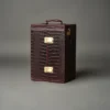 Debonair Portable Cocktail Bar Burgundy - Image 4